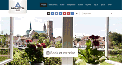Desktop Screenshot of danhostel-ribe.dk